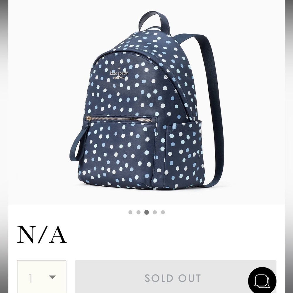 Kate Spade Chelsea Backpack, NEW! - Picture 9 of 12